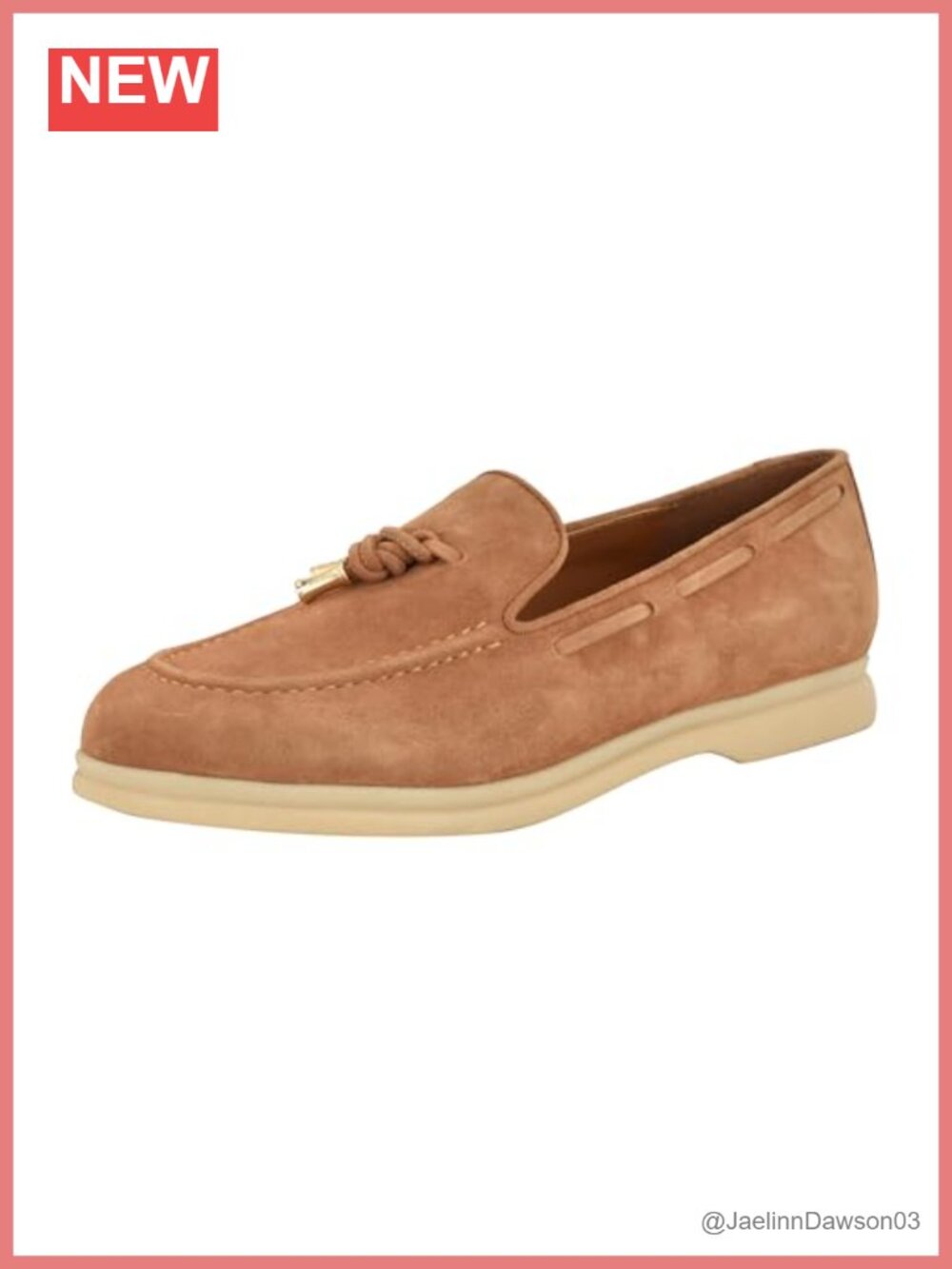 Suede Casual Loafer Slip-On Flat Shoes Women's